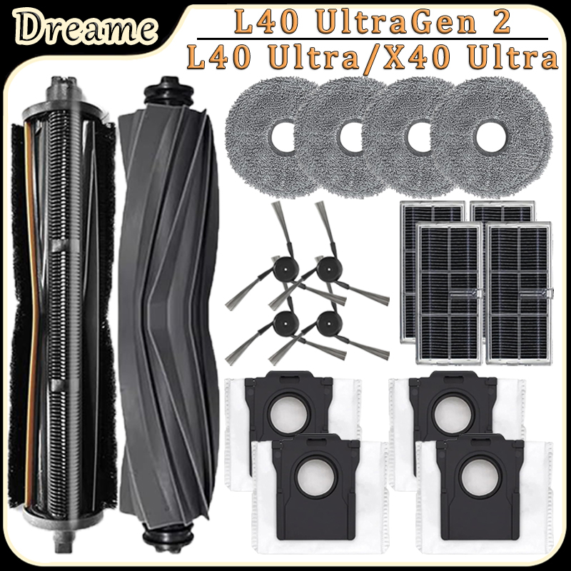 Robot Vacuum - Accessoires pour aspirateur robot Dreame L40