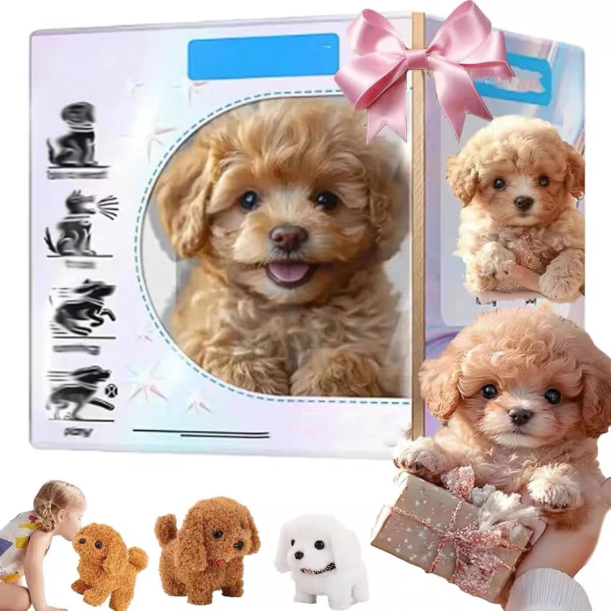 Line Follower Robot - Nouveau Jouet en Peluche Robot Chiot