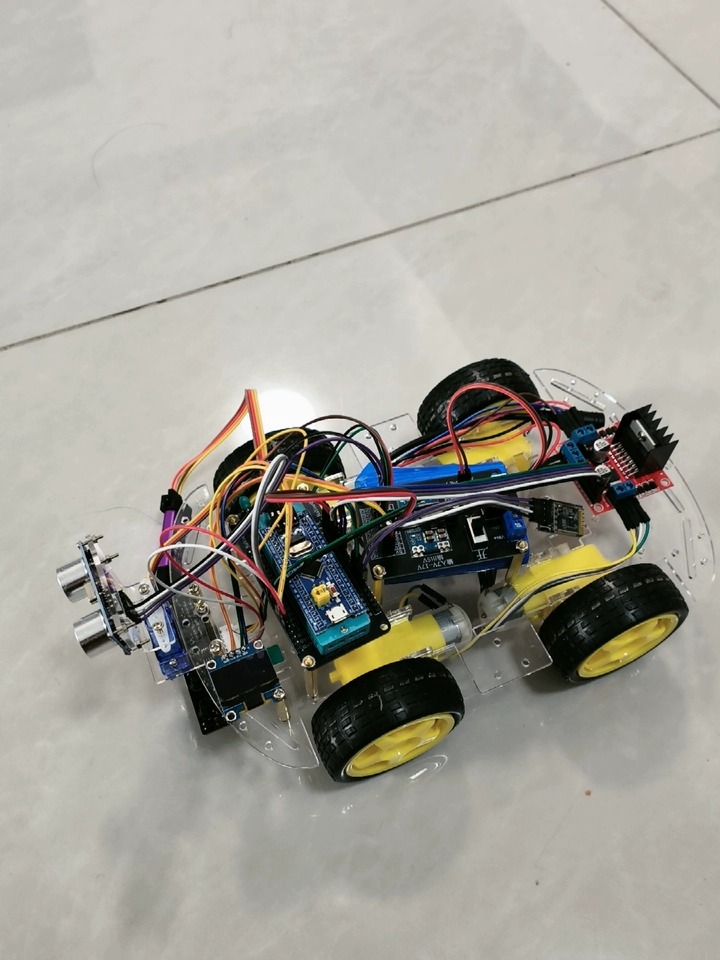Robot Bluetooth Car - Kit de Robot Voiture Intelligente STM32