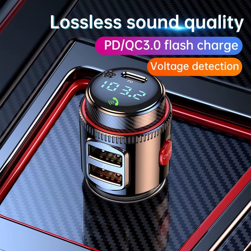 Robot Bluetooth Car - Lecteur MP3 Bluetooth 3.0 pour voiture,