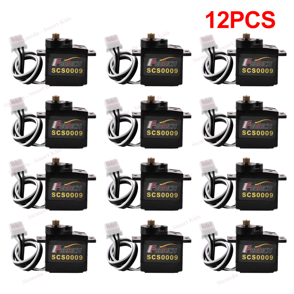 Micro Servo - Lot de 12 micro-servo Feetech 2,3