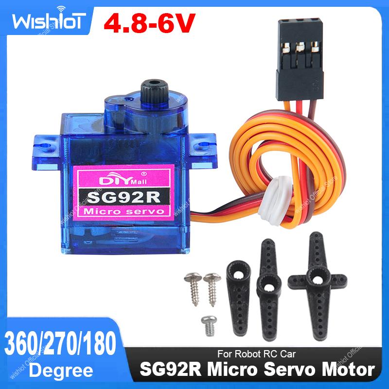 Micro Servo - Micro servomoteur SG92R 4.8-6V, Angle contrôlable