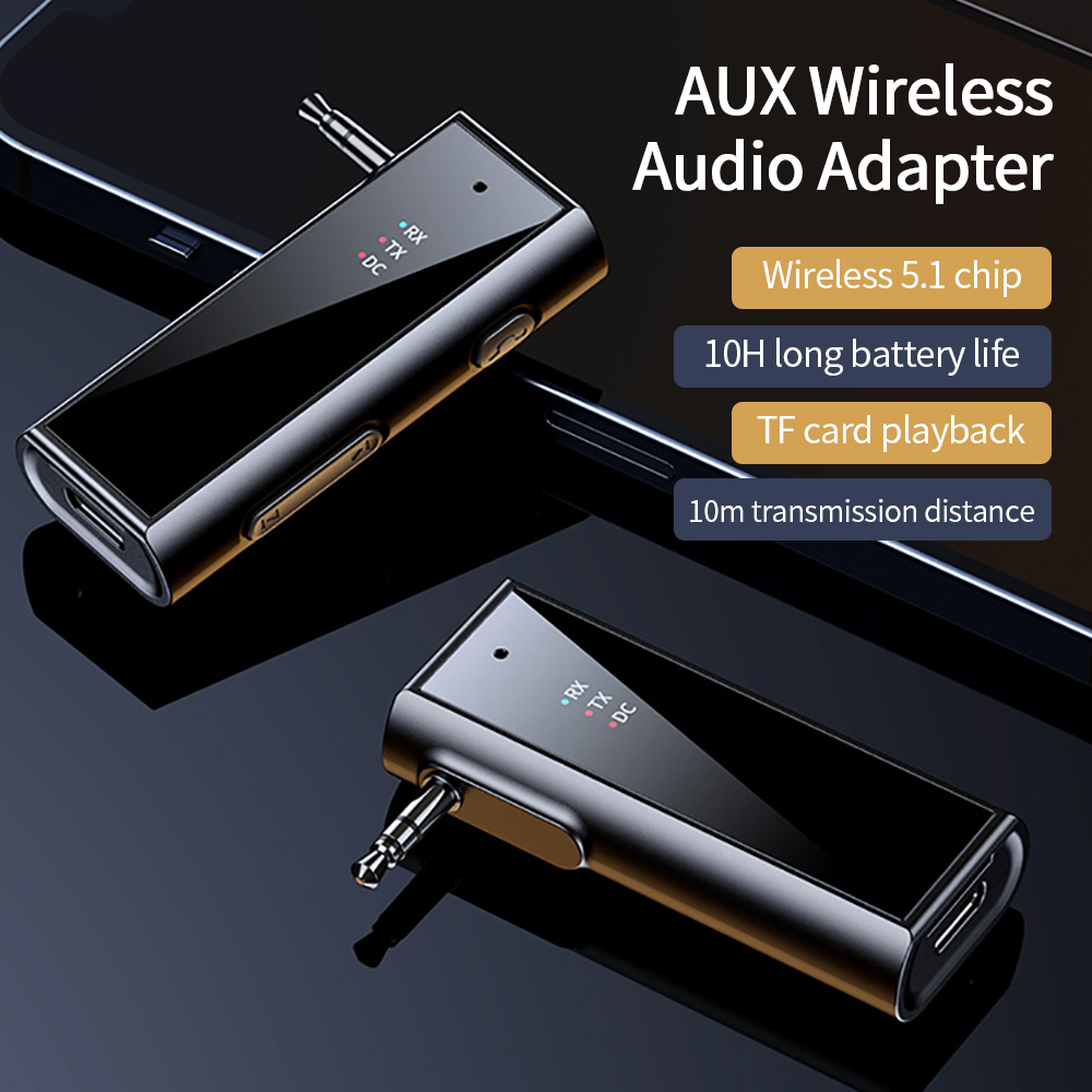 Robot Bluetooth Car - Transmetteur-récepteur Bluetooth 5.1, adaptateur Audio Bluetooth