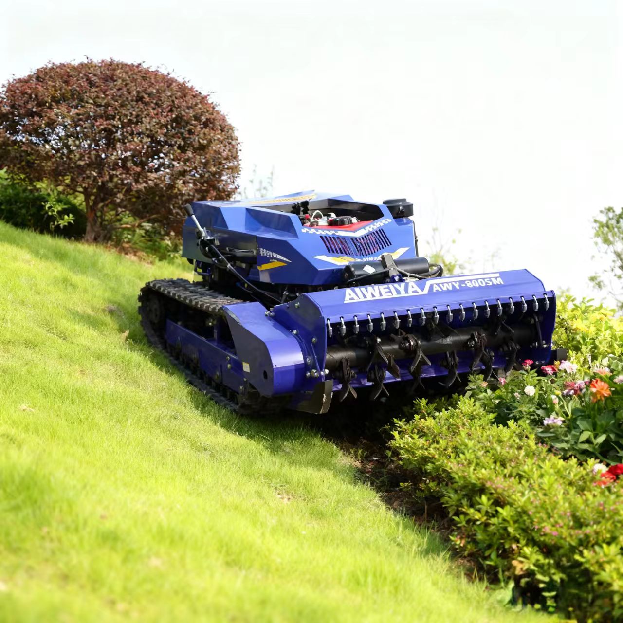 Tondeuse à gazon sur chenilles - Robot Chassis avis et prix