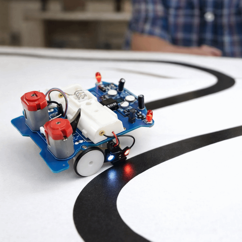 Kit de voiture à suivi intelli - Line Follower Robot avis et prix