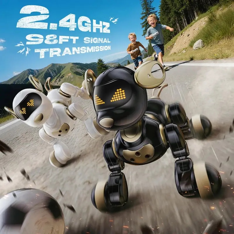 Jouet de chien robot télécomma - Robot Remote Control avis et prix