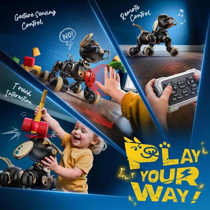 Jouet de chien robot télécomma - Robot Remote Control avis et prix