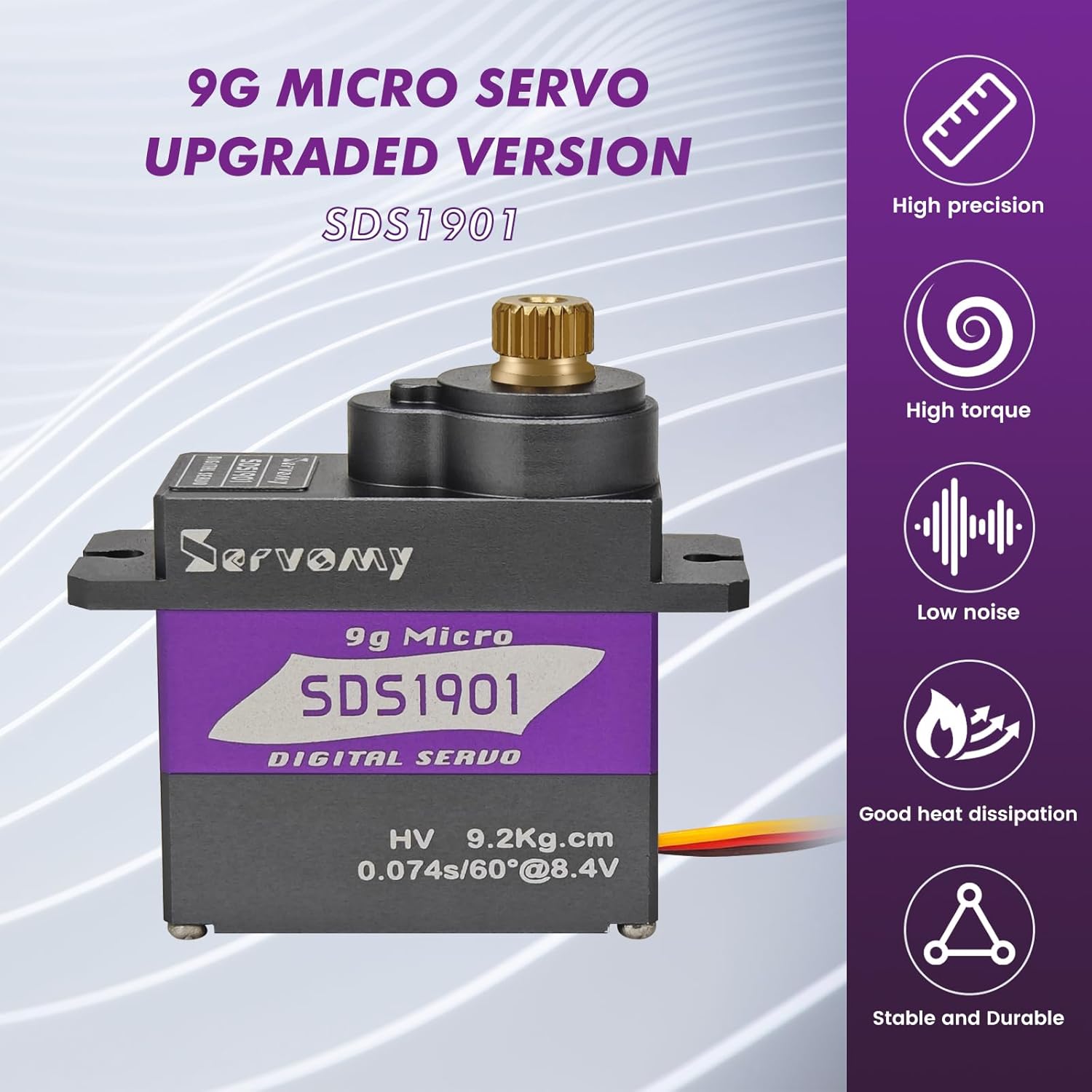 SERVOMY-SDS1901 numérique 9G M - Micro Servo avis et prix